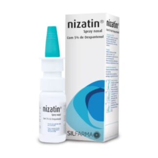 NIZATIN é um dispositivo médico que consiste numa solução tópica para aplicação nasal, límpida e incolor contendo Dexpantenol a 5%, num veículo isotónico.