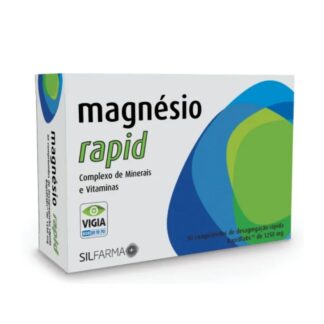 Magnésio Rapid é um suplemento alimentar que associa magnésio a um complexo de minerais e vitaminas.