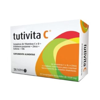 TUTIVITA C é um suplemento alimentar desenvolvido para manutenção de um sistema imunitário saudável.