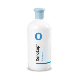 Xeratop Óleo Banho 500 ml, óleo de banho para higiene e hidratação de peles secas, reativas e irritadas.