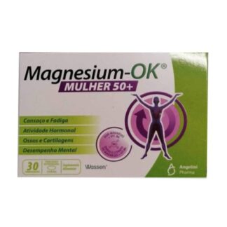 Magnesium-OK 50+ Mulher 30 Comprimidos - Pharma Scalabis