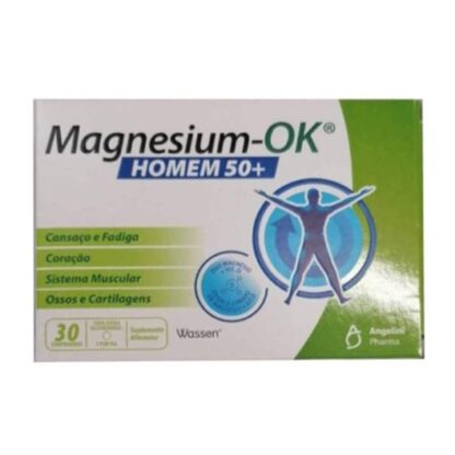 Magnesium-OK Homem 50+ 30 Comprimidos - Pharma Scalabis