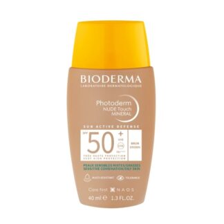 Bioderma Photoderm Nude Touch Mineral SPF50+ Brown 40 ml Pharmascalabis
