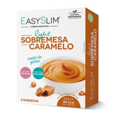 Easyslim Sobremesa Light Caramelo 3 Unidades