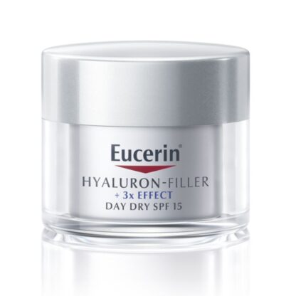 Eucerin Hyaluron-Filler x3 Effect Creme de Dia - Pele Seca FPS 15 50ml
