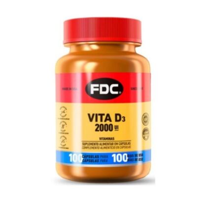FDC Vitamina D 2000un 100 Comprimidos