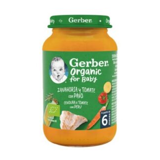 GERBER Organic Cenoura_Tomate_Peru 190gr