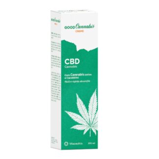Good Cannabis CBD é um creme de 100 ml formulado com canabidiol (CBD), um dos compostos encontrados na planta de cannabis conhecido por seus potenciais benefícios para o bem-estar.