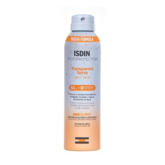 Isdin FotoProtetor Transparent Spray Wet Skin FPS 50 250 ml Pharmascalabis