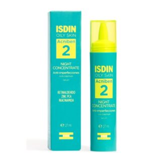 Isdin Teen Skin Acniben Concentrado de Noite Anti-Imperfeições 27ml, sérum de noite formulado com retinaldeído para peles oleosas.