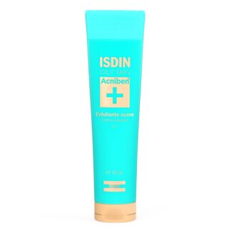 Isdin Teen Skin Acniben Exfoliante Suave 100ml, gel esfoliante com microgrânulos de celulose que limpa e desobstrui os poros.