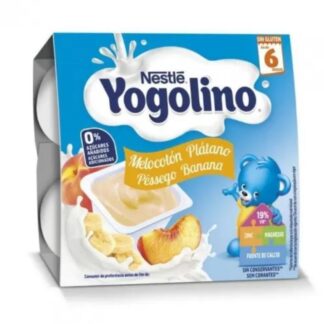 Nestlé Yogolino Pessego Banana +6m 4x100gr
