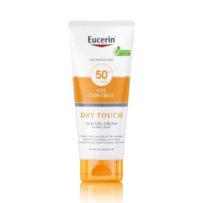 eucerin Sun Oil Control Gel-Creme Corpo Toque Seco FPS 50+ 200ml