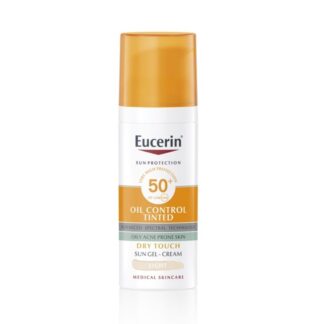 eucerin Sun Oil Control Gel-Creme Toque Seco Tom Claro FPS 50+ 50ml