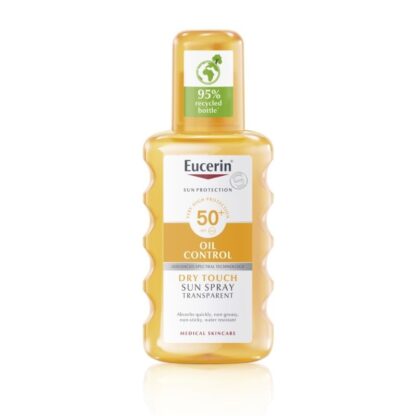 eucerin Sun Oil Control Spray Transparente Toque Seco FPS 50+ 200ml