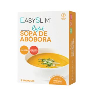 Easyslim Sopa de Abóbora 3 Saquetas, preparado em pó hiperproteico para Sopa de Abóbora