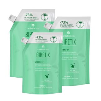 Biretix Cleanser Gel Limpeza Purificante 3x400ml - Refil
