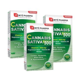 Forté Pharma Forté Cannabis Sativa – 3x30 Comprimidos