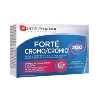 Forté Pharma Forté Crómio 200 - 30 Comprimidos