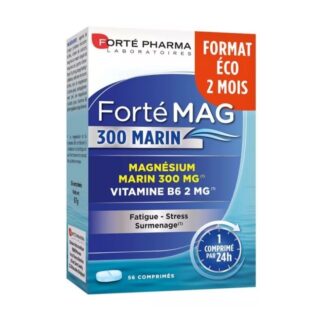 Forté Pharma Forté Magnésio Marinho 300 - 56 Comprimidos