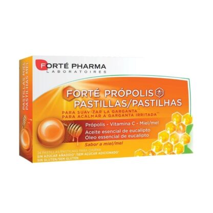 Forté Pharma Forté Propólis Pastilhas Garganta Mel - 24 Unidades