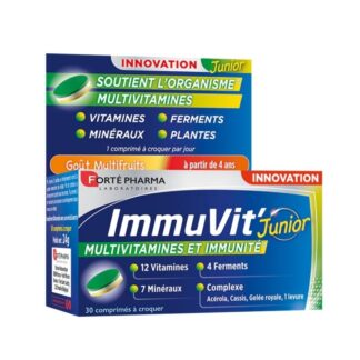 Forté Pharma Immuvit 4G Júnior - 30 Comprimidos