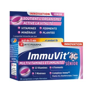 Forté Pharma Immuvit Sénior - 30 Comprimidos