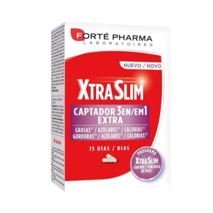 Forté Pharma XtraSlim Captador 3 em 1 - 60 Cápsulas