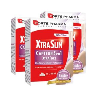 Forté Pharma XtraSlim Captador 3 em 1 – 3x60 Cápsulas