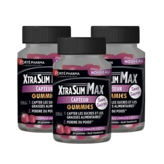 Forté Pharma XtraSlim Max Captador Gummies – 3x60 Gomas