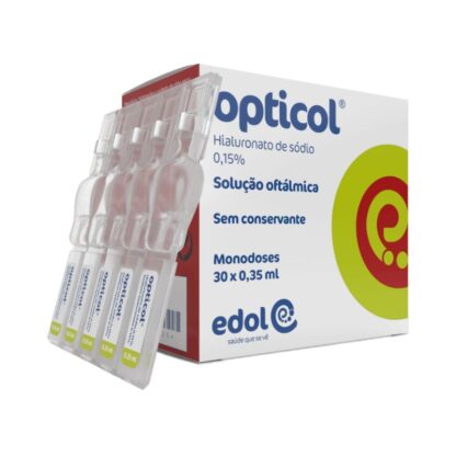 Opticol Solução Oftálmica 0,15% - 30 Monodoses