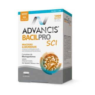 Apresentamos Advancis Bacilpro SCI 30 Cápsulas, disponível na Pharmascalabis
