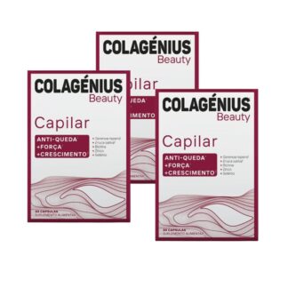 Título: Colagénius Beauty Capilar x 30 Cápsulas - Pack 3