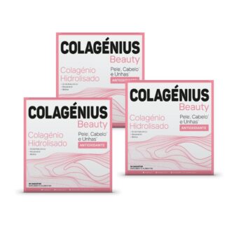 Revolucione o seu cuidado de beleza com Colagénius Beauty Colagénio, agora disponível em 30 carteiras, exclusivamente na Pharmascalabis.