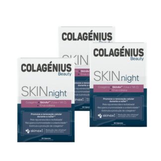 Colagénius Beauty Noite 30 Cápsulas - Pack 3