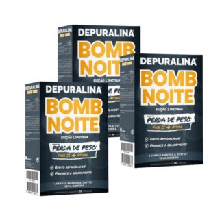 Depuralina Bomb Noite – Perda de Peso – 3×30 Cápsulas