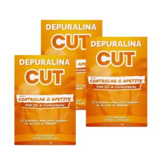 Depuralina Cut - Controlar o Apetite - 3x84 Cápsulas